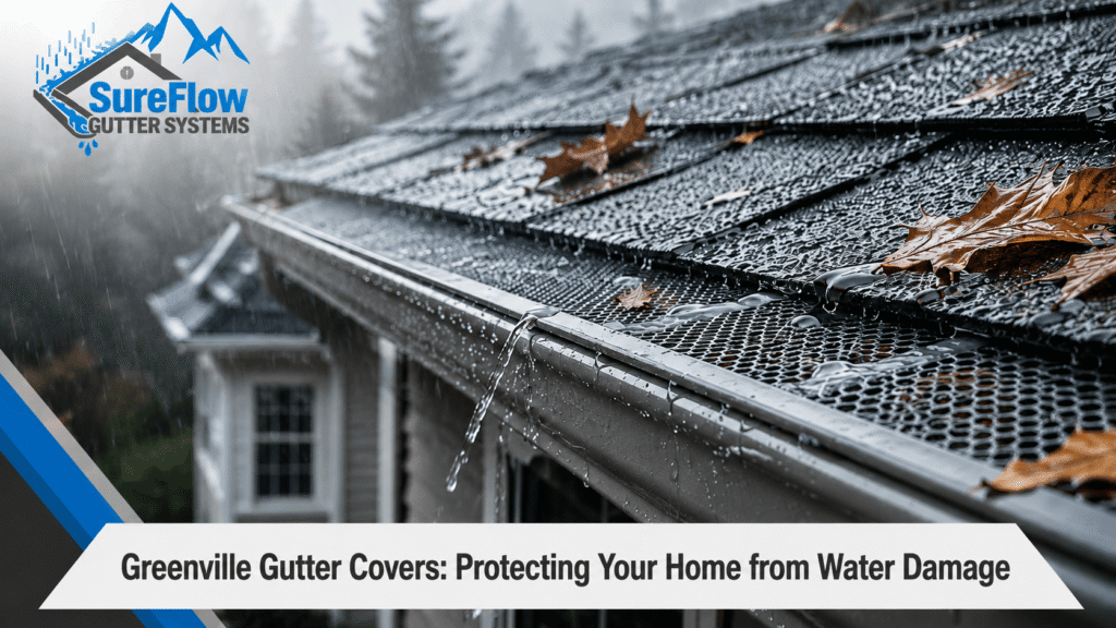 Greenville Gutter Covers: Protecting Your Home from Water Damage If you need gutter covers, contact the Greenville Gutter Covers experts at SureFlow Gutters, LLC.