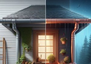 Aluminum vs. Copper Gutters in Greenville SC. Greenville gutter experts at SureFlow Gutters tell the difference.