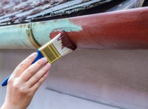 Can gutters be painted? Gutters being painted vs. replacement.