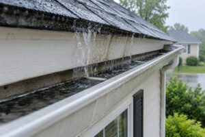 Water Leaking Between Gutter and Fascia? Causes and How to Fix It water leaking between fascia and gutter